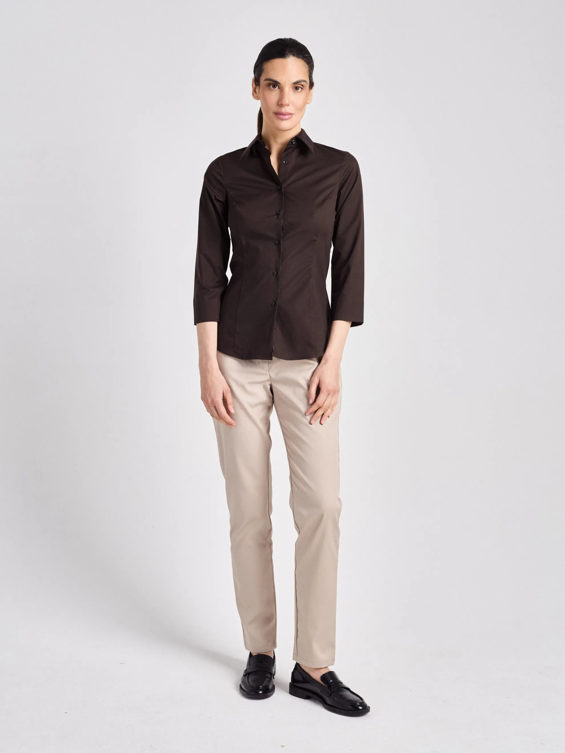 Ferrara Lady - Bluse - chocolate